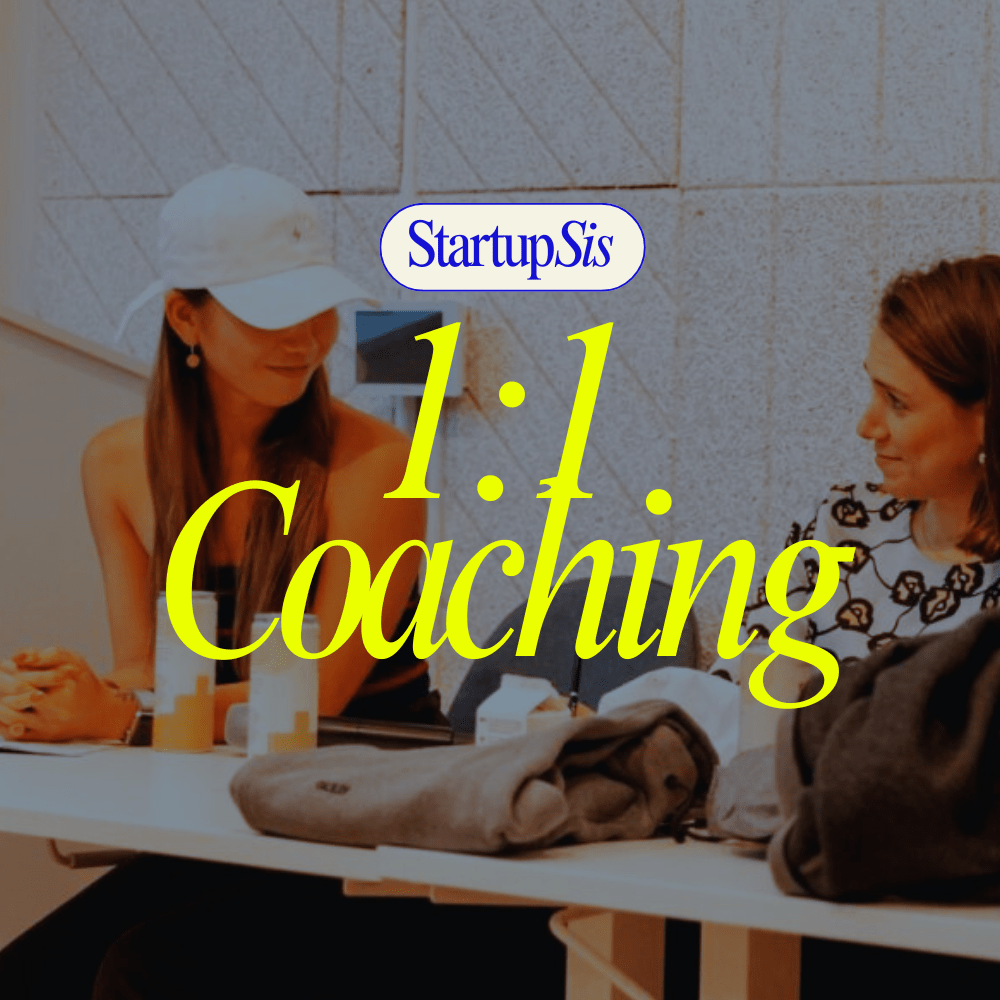 🚀 1:1 Coaching (6 Weeks) - Startup - Sis